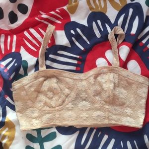 Nude Free People bralette